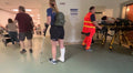 Slwc blonde girl looking in hospital video