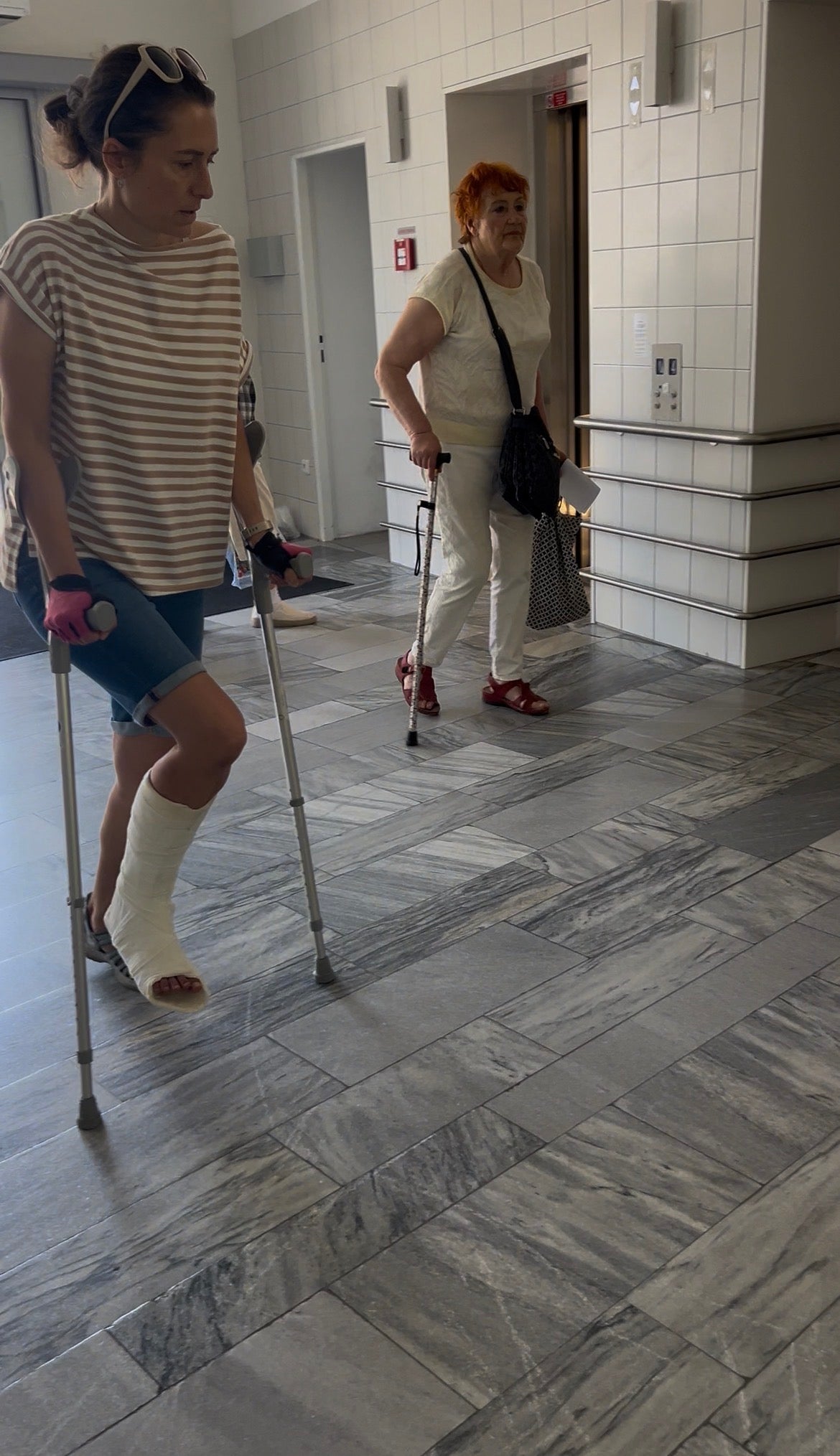 Slc woman hospital video