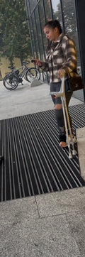 Girl brace ankle hospital video